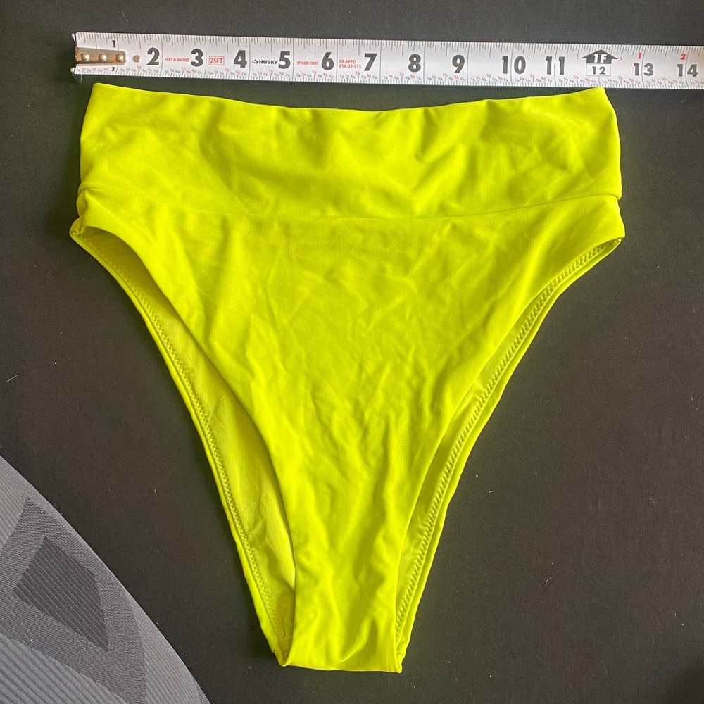 Aerie Neon Yellow Bikini Bottom